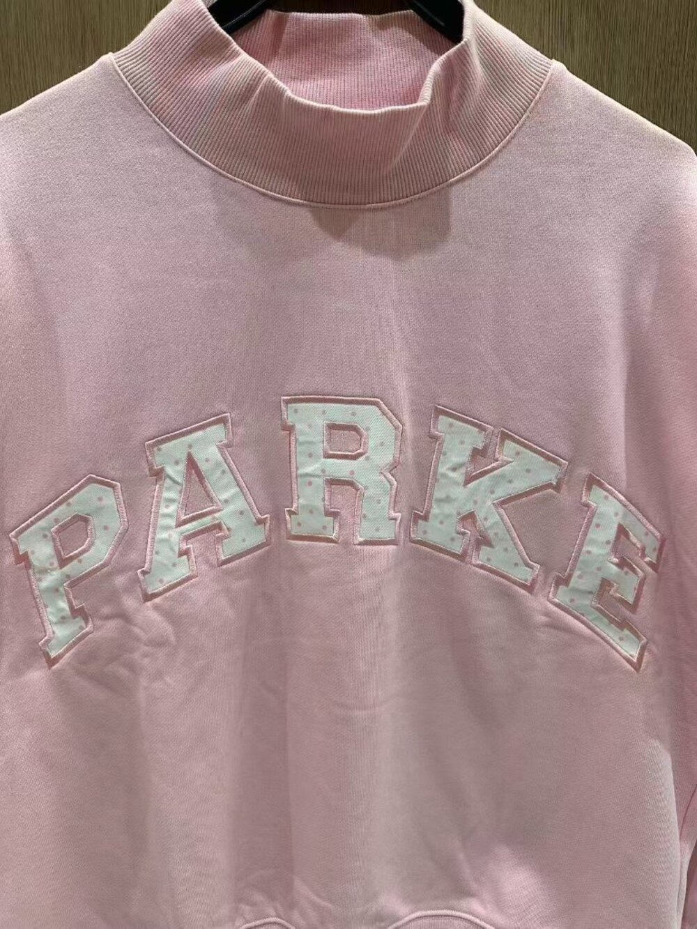 PARKE Varsity Mock Neck Sweatshirt - Picture 3 of 6